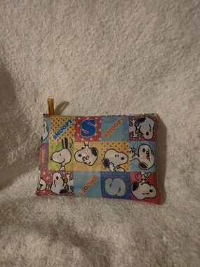 Snoopy Patchwork Reuseable Bag - NWOT